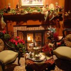 Decorating Around The Fireplace For The Holidays